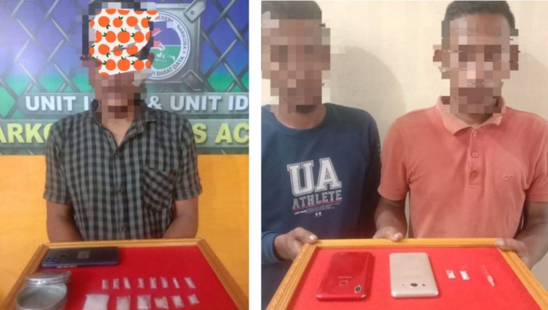 Pelaku penyalahgunaan narkoba jenis sabu yang diamankan Sat Resnarkoba Polres Abdya