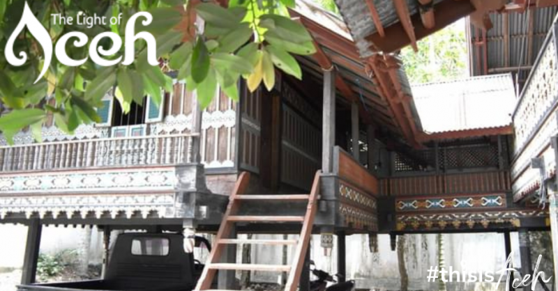 Pintu Masuk Perpustakaan Tanoh Abe