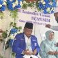 Aminullah Usman disambut hangat oleh warga Aceh Timur. Foto: NOA/Istimewa
