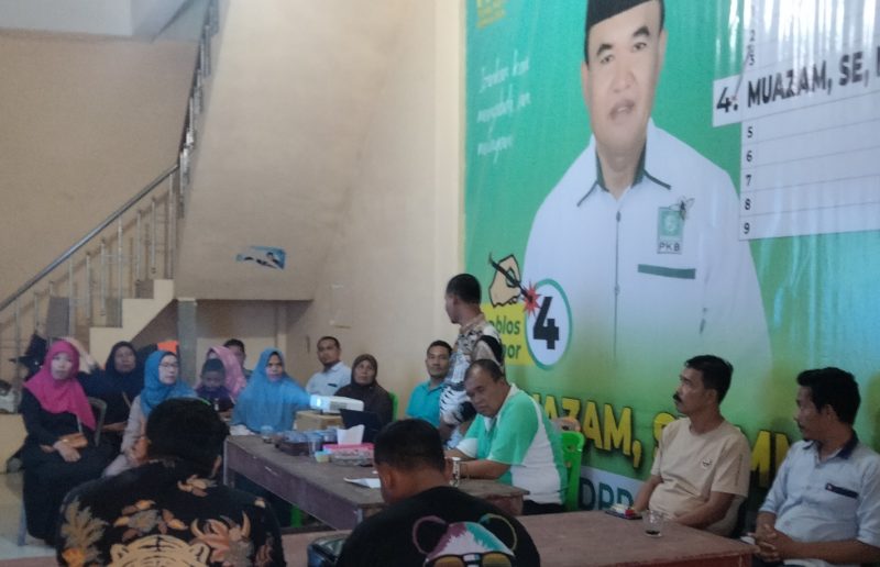 Koordinasi relawan Muazam