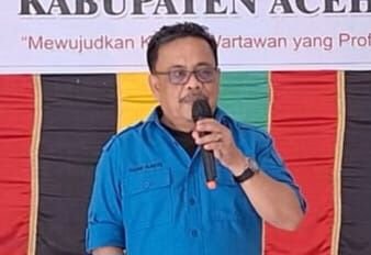 Ketua PWI Aceh, Nasir Nurdin. 