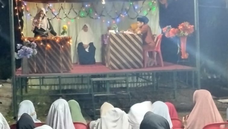 Rangkaian peringatan isra mi'raj di TPA Al Munawwarah 