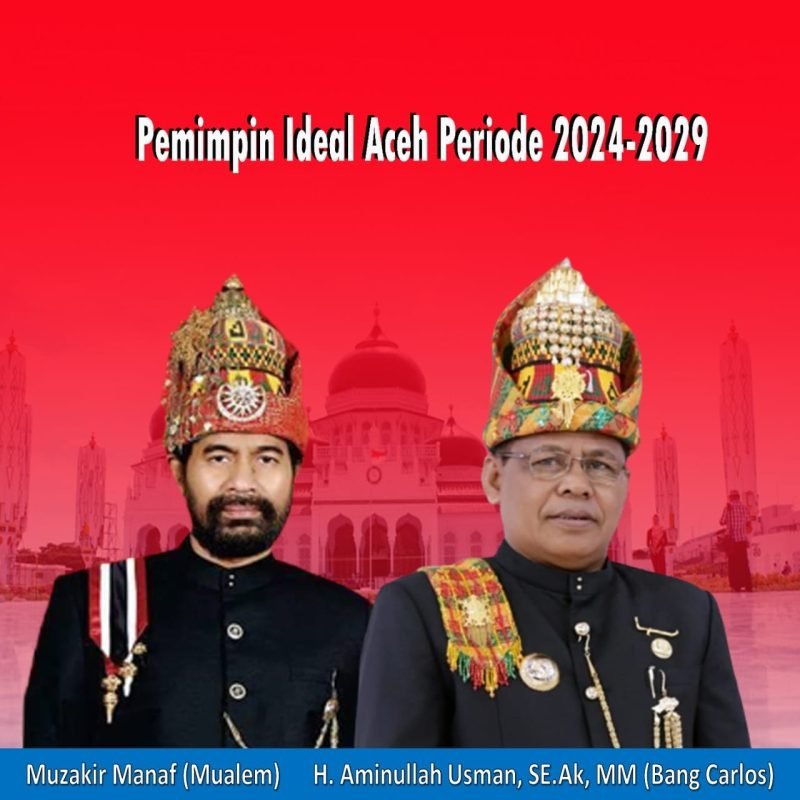 Politisi Muda Aceh Singkil Usulkan Duet Mualem-Aminullah untuk Pilkada Aceh 2024.