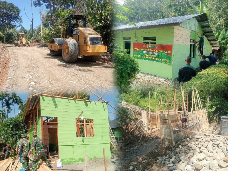 Jelang Penutupan, Satgas TMMD ke -119 Kodim 0102/Pidie Kebut Semua Sasara Fisik.