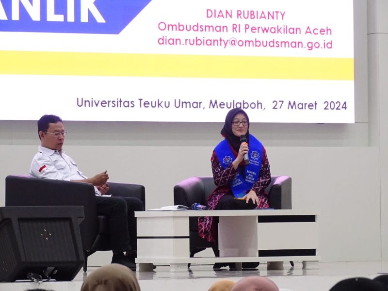 Bekerjasama Dengan UTU,Ombudsman Gelar Penerimaan dan Verifikasi Laporan On The Spot. 