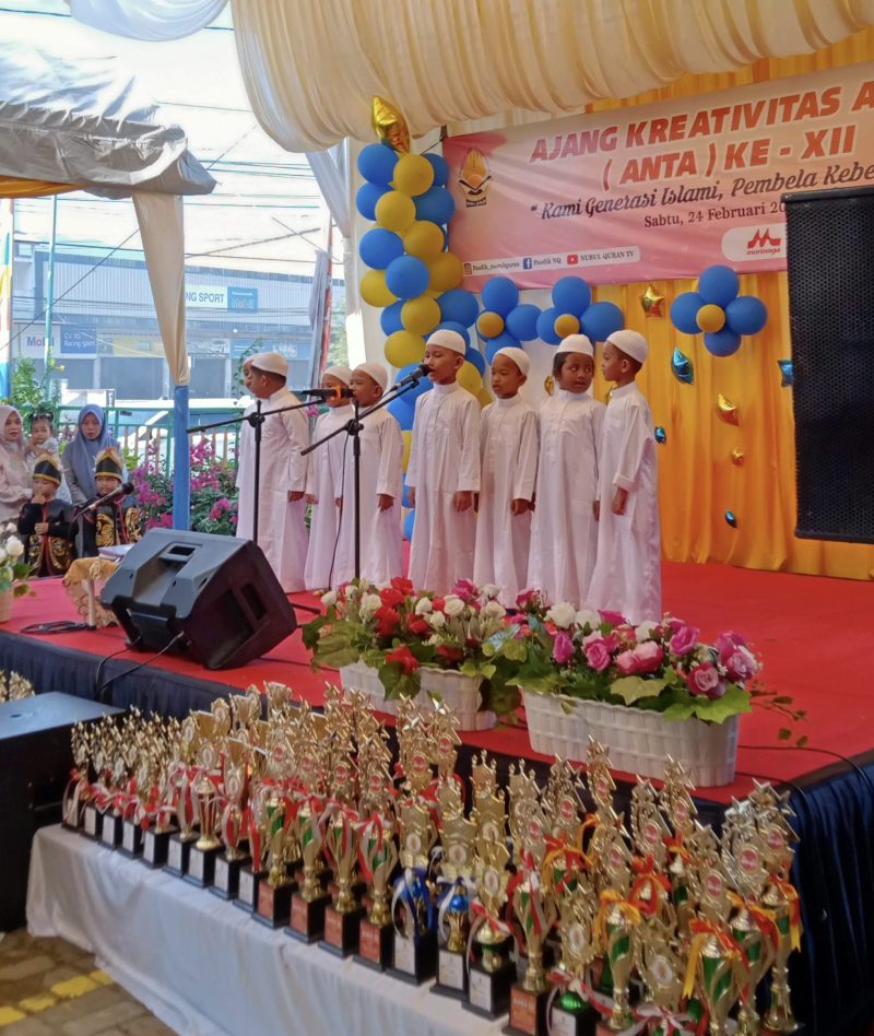PAUD IK Nurul Qur'an Sukses menggelar Ajang Kreativitas Anak atau yang disebut ANTA yang ke-XXI, berlangsung di sekolah setempat mulai tanggal 21-24 Februari 2024. Foto: PAUD IK Nurul Qur'an.