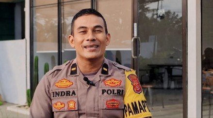 Sosok Perwira Polri IPDA Indra Yang Viral Dapat Apresiasi Organisasi Garang