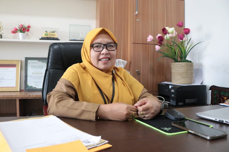 Pelaksana tugas (Plt) RSUD Aceh Besar dr Susi Mahdalena, MKM, Aceh Besar, Indrapuri, Selasa (02/04/2024). 