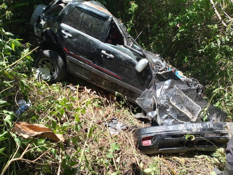 Kecelakaan Tunggal di Beutong Ateuh, Satu Orang Meninggal.