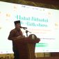 Asisten II Sekda Aceh, Ir. Mawardi memberikan sebutan sekaligus menjadi narasumber pada kegiatan talk Show Masyarakat Ekonomi Syariah(Mes) di anjong Monmata, Banda Aceh, (4/5/2024). (Foto | Biro Adpim Setda Aceh) 