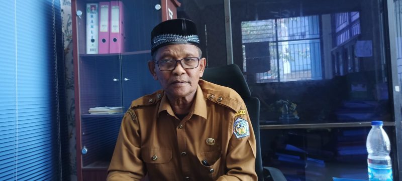 Sekretaris Dinas Pendidikan Lhokseumawe Ramli Amin. (Foto | Ahmad Mirdza/NOA.co.id)