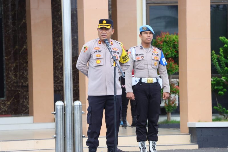 Personil Polisi Lhokseumawe Diingatkan Netral dalam Pilkada. Foto: Ramli Husen