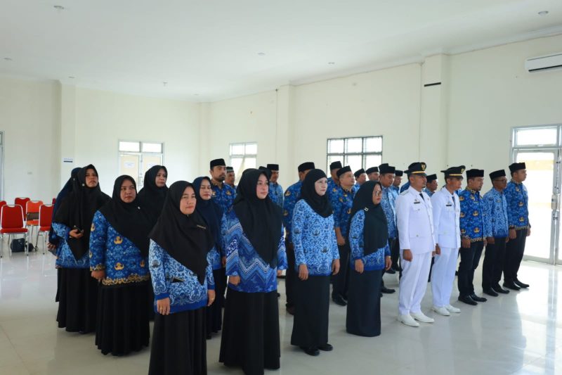 Pj Bupati Aceh Barat Lantik 34 Pejabat Administrator. Foto: NOA.co.id/Teuku Nizar