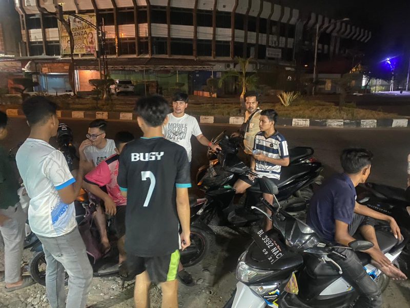 Polres Lhokseumawe Gencarkan Patroli Malam untuk Jaga Keamanan. Foto: Noa.co.id