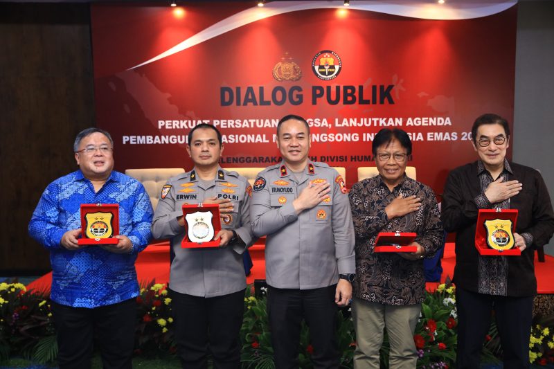 Divisi Humas Polri menyelenggarakan dialog publik, Jakarta Selatan, Rabu, 29 Mei 2024. (Foto | HO-Divisi Humas Polri).