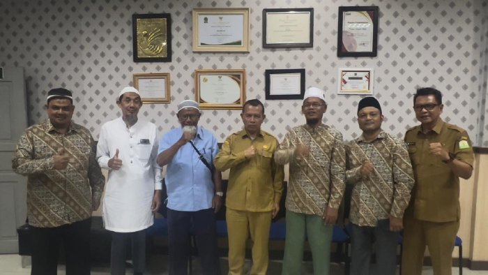 Ketua LKSA Kunjungi Dinsos Aceh. Foto: Noa.co.id