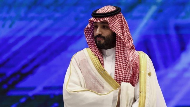 Kunjungan Langka MBS ke Iran Usai Presiden Raisi Meninggal. (AP/Athit Perawongmetha)