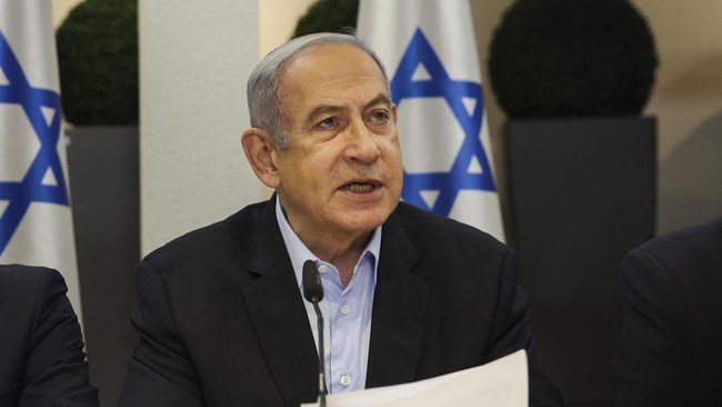 Perdana Menteri Israel Benyamin Netanyahu. (AFP/Ronen Zvulun)