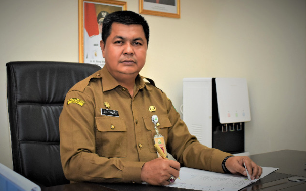 Kepala Dinas Perpustakaan dan Kearsipan Aceh, Dr. Edi Yandra, STP, MSP. 