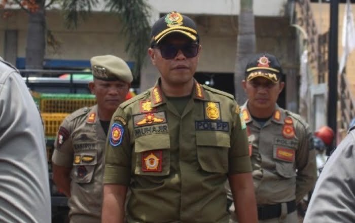 Kasatpol PP dan WH Aceh Besar, Muhajir. (Foto: noa.co.id/FA)