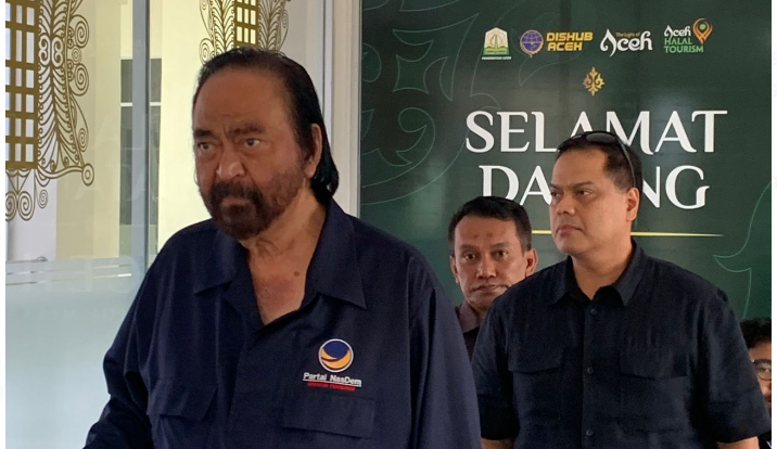 Surya Paloh dan Irsan Sosiawan. (Foto: noa.co.id/FA)