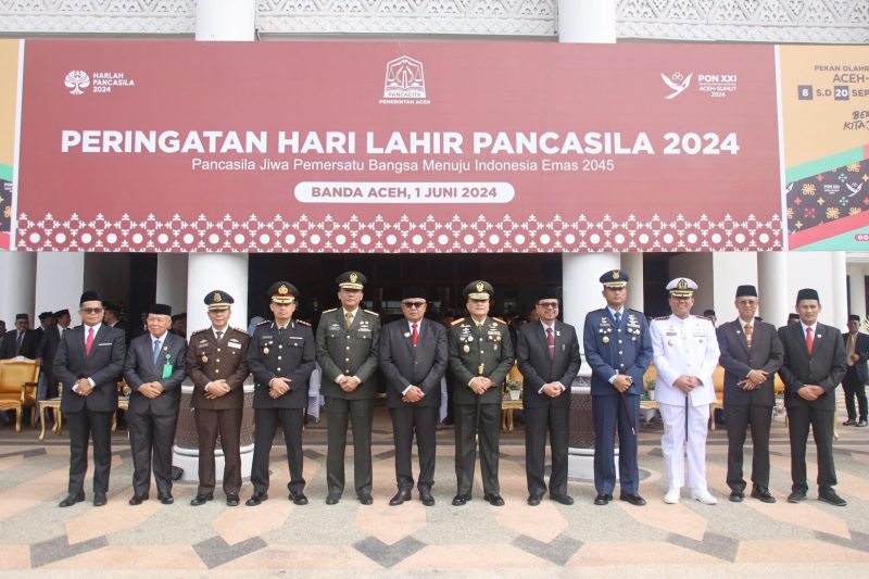 Pesan Pj Gubernur Aceh pada Hari Lahir Pancasila. Foto: NOA.co.id