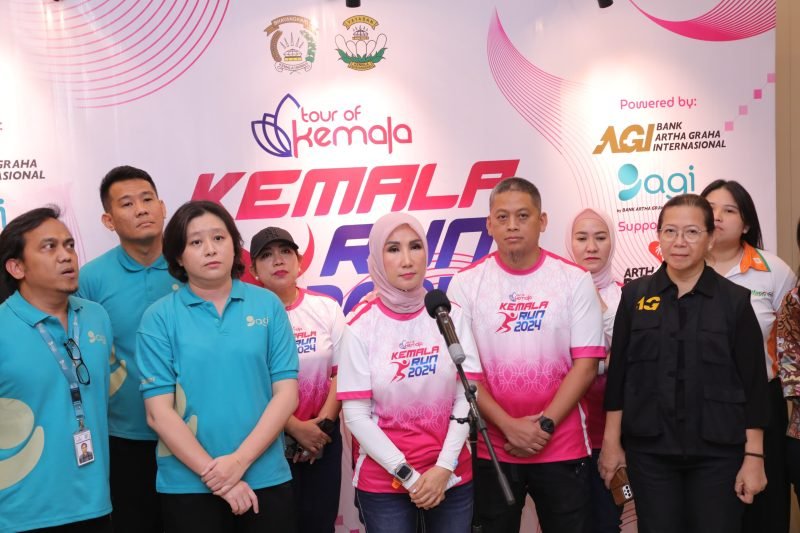 Bhayangkari bersama YKB Siap Gelar Lomba Lari Skala Internasional Kemala Run 2024. Foto: Rio Syahrani/NOA.co.id