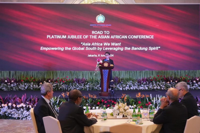 Menjelang peringatan ke-70 KAA, Kementerian Luar Negeri menggelar diskusi bertajuk “Road to Platinum Jubilee,