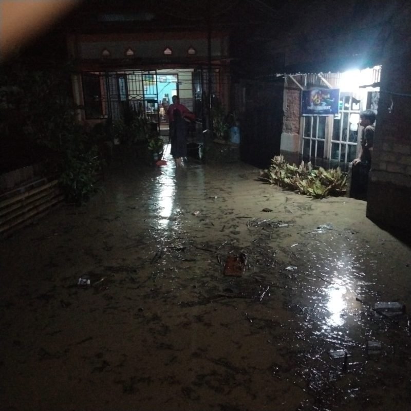 Kondisi wilayah terdampak banjir di Kabupaten Kerinci, Jambi, Selasa (11/6/2024). Foto/HO/BPBD Kabupaten Kerinci.