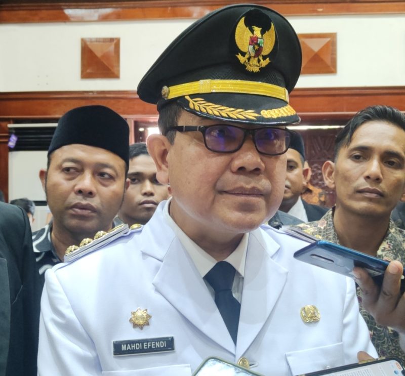 Penjabat Bupati Aceh Barat Drs. Mahdi Efendi. Foto: Abdurrahman/Noa.co.id