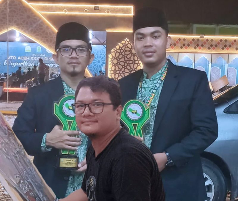Tiga Putra Terbaik Aceh Barat Wakili Aceh di MTQN ke-30. Foto: Istimewa