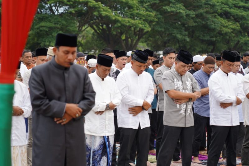 Suasana Shalat Idul Adha di Blang Padang Banda Aceh (Foto: noa.co.id/FA)