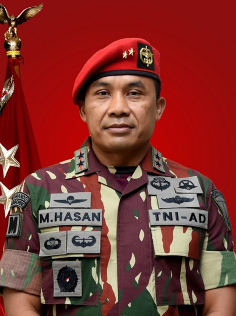 Mayjen TNI Mohammad Hasan. Foto : Wikipedia.org