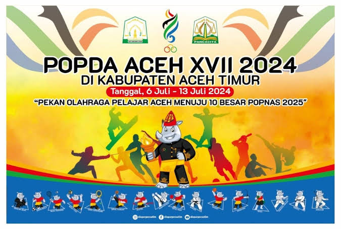 Popda Aceh XVII 2024 di Aceh Timur (Foto: noa.co.id/FA)