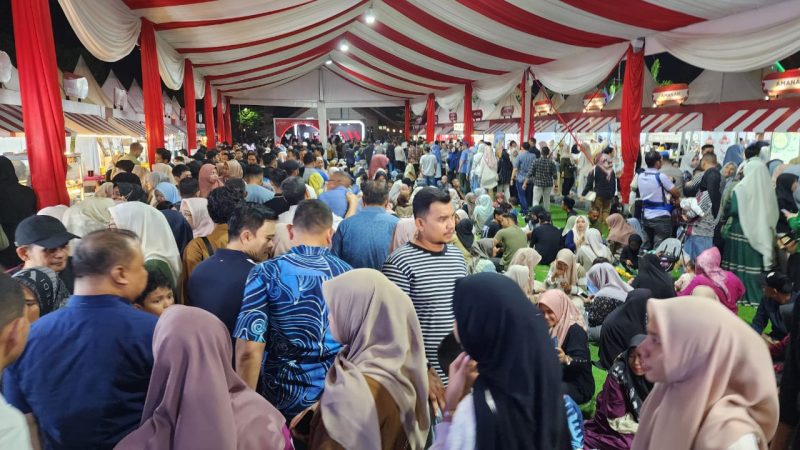 Ribuan warga padati kegiatan Bhayangkara Fest 2024. Foto: Kirfan/Noa.co.id