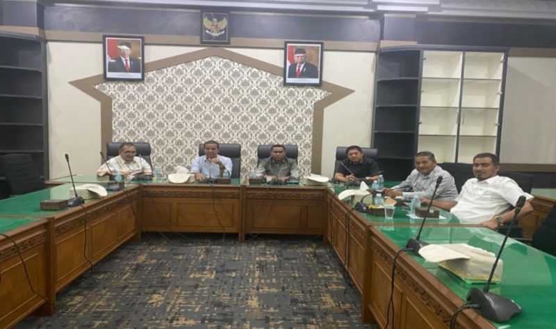 Panja LHP BPK RI saat menggelar Rapat Konsultasi atas Laporan Keuangan Pemerintah Aceh Tahun Anggaran 2023. Foto: NOA.co.id