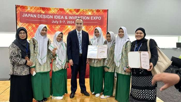 SMAN 3 Banda Aceh Raih Medali Perunggu di Japan Design Invention Expo 2024. Foto : Dinas Pendidikan Aceh/NOA.co.id