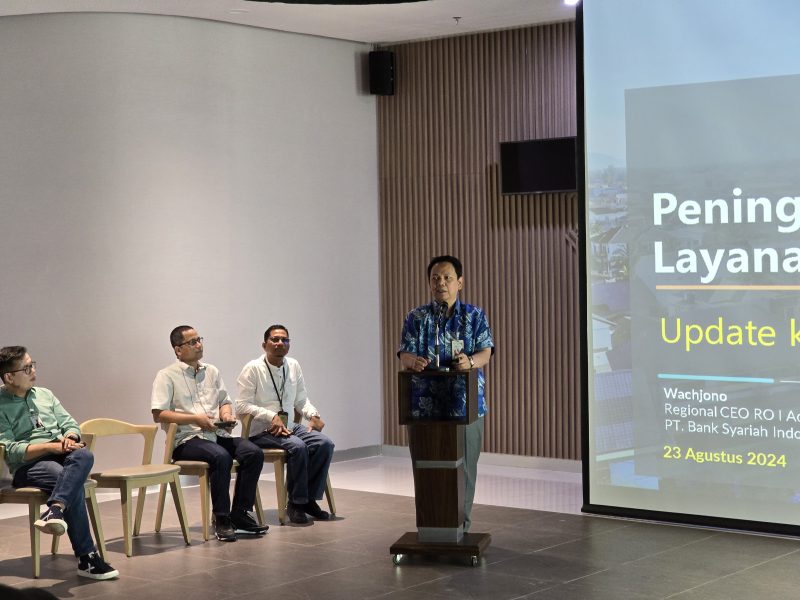 Wachjono Regional CEO BSI Aceh. Foto: dok. Pribadi/NOA.co.id