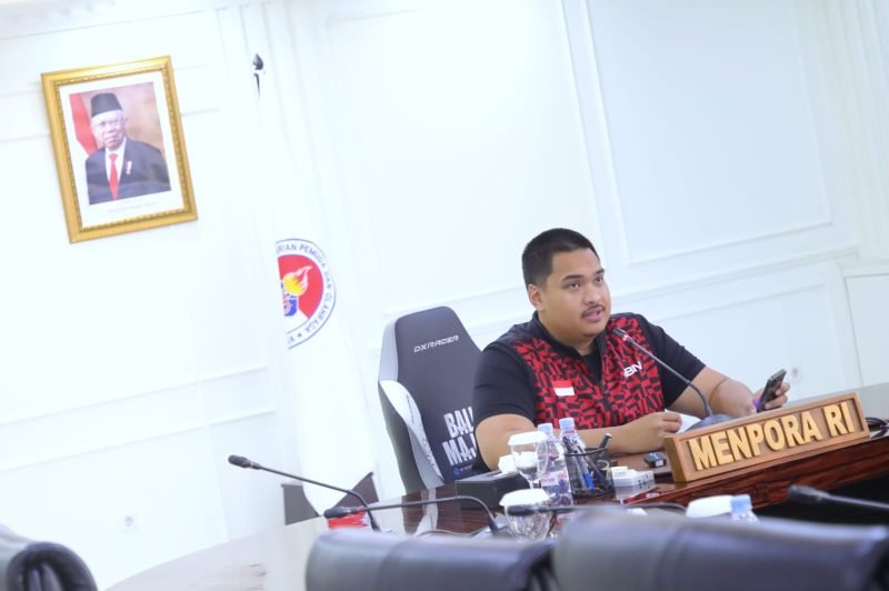 Menteri Pemuda dan Olahraga Republik Indonesia (Menpora RI) Dito Ariotedjo, menekankan pentingnya ketepatan penggunaan anggaran pada penyelenggaraan PON XXI/2024 di Aceh dan Sumatera Utara (Sumut) untuk menuju sukses prestasi, sukses penyelenggaraan dan sukses ekonomi daerah (foto:herry/kemenpora.go.id)