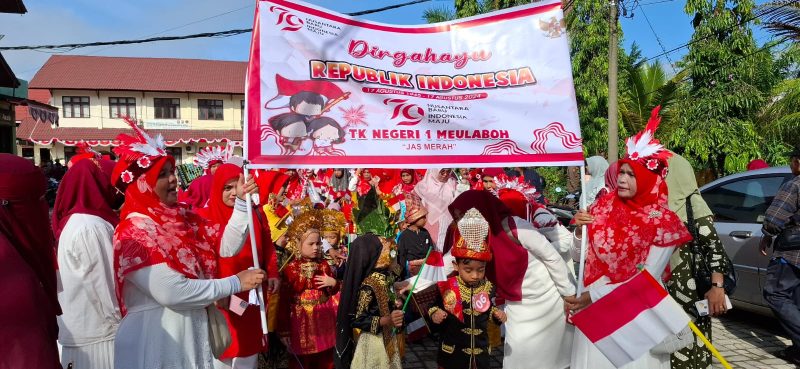 Karnaval HUT RI Ke-79 di Aceh Barat. Foto: Humas Aceh Barat