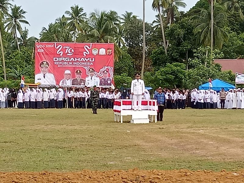 HUT RI Ke-79 Darul Aman Berjalan Lancar,Siswa SMA Negeri 1 Sukses Gelar Drama Kolosal Chut nyak Dhien.Foto.Dok: Dedi Saputra/NOA.Co.Id