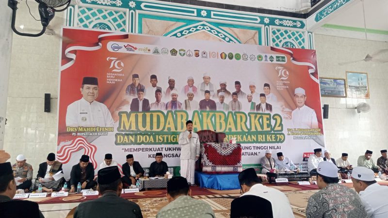 Mubahatsah Ulama Dayah Aceh Barat (MUDAB) kembali menggelar acara akbar bertajuk 
