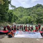 Tim pelatihan Quick Respon Water untuk pemuda, selama tiga hari 22-24 Agustus 2024 di Kecamatan Manee, Kabupaten Pidie, (Foto Amir Sagita.NOA.co.id).
