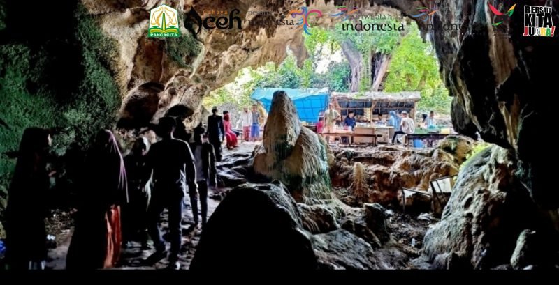 Gua Tujoh yang terletak di wilayah Gampong Cot, Kecamatan Muara Tiga, dan diantara Kecamatan Batee, Kabupaten Pidie. Foto: NOA.co.id