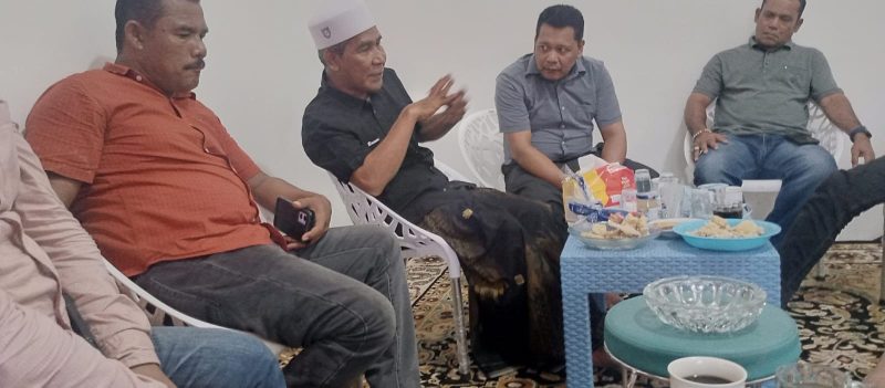 Tu Sop Segar Bugar Saat Terima Tamu. Foto: Mukhtaruddin/Media Aceh