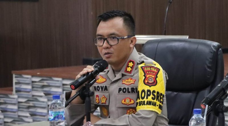 Kapolres Aceh Timur Tegaskan Dan laporkan Jika Ada Anggota Saya Terlibat Ilegal Drilling.Dok:Ist