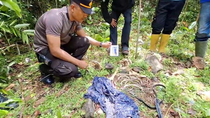 Warga Darul Kamal Temukan Tengkorak dan Kerangka Manusia, Korban Hilang 56 Hari Lalu. Foto: dok. Humas Polresta Banda Aceh