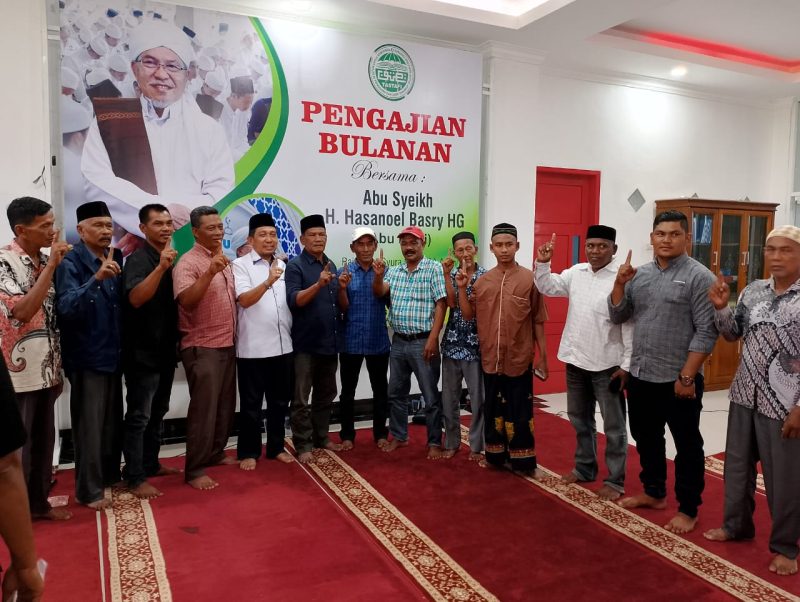 Pasangan SABAR Ajak Pendukung Lawan Black Campaign dengan Elegan. Foto: Muhammad Rissan/NOA.co.id