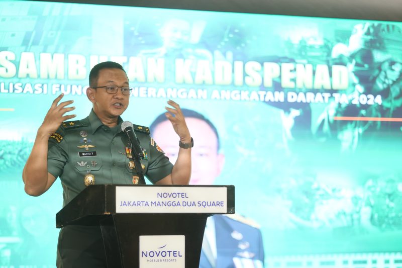 Kadispenad: Penerangan TNI AD Garda Terdepan Lawan Hoaks dan Disinformasi. Foto: dok. Dispenad