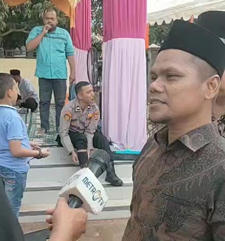 Keuchik Gampong Lheue Blang Khairullah. Foto: dok. Ist